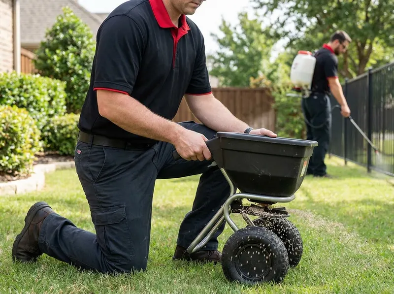 Flea & Tick Exterior Turf Defense in Frisco, TX